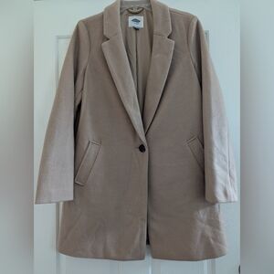 NEW Old Navy Women's Tan Coat Size Medium